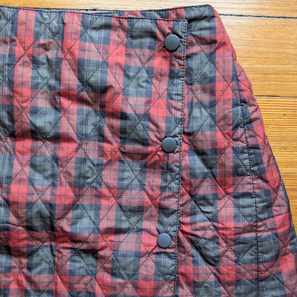 Uniqlo Quilted Mini Skirt